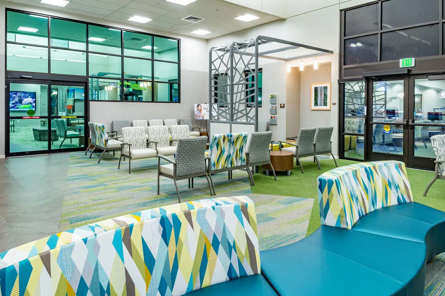 St. Luke’s Family Health Medical office lobby